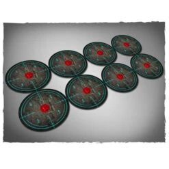 8-Piece Neoprene Objective Markers for Warhammer 40,000