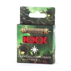 Games Workshop AOS – Grand Alliance CHAOS – Set De Dés / Dice Set 2024 [80-22]