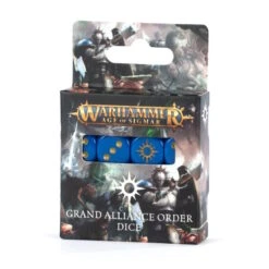 Games Workshop AOS – Grand Alliance ORDER – Set De Dés / Dice Set 2024 [80-20]