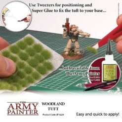 Army Painter Woodland Tuft for Realistic Miniature Bases 8 Army Painter Woodland Tuft for Realistic Miniature Bases -Les Des masKes woodland tuft 2