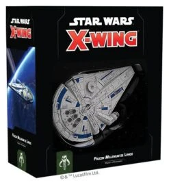 ASMODEE Star Wars X-Wing 2.0 : FAUCON MILLENIUM DE LANDO