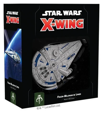 ASMODEE Star Wars X-Wing 2.0 : FAUCON MILLENIUM DE LANDO 1 ASMODEE Star Wars X-Wing 2.0 : FAUCON MILLENIUM DE LANDO