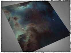 Tapis de Jeu de l'Espace 90x90cm - Design Deep Space Premium