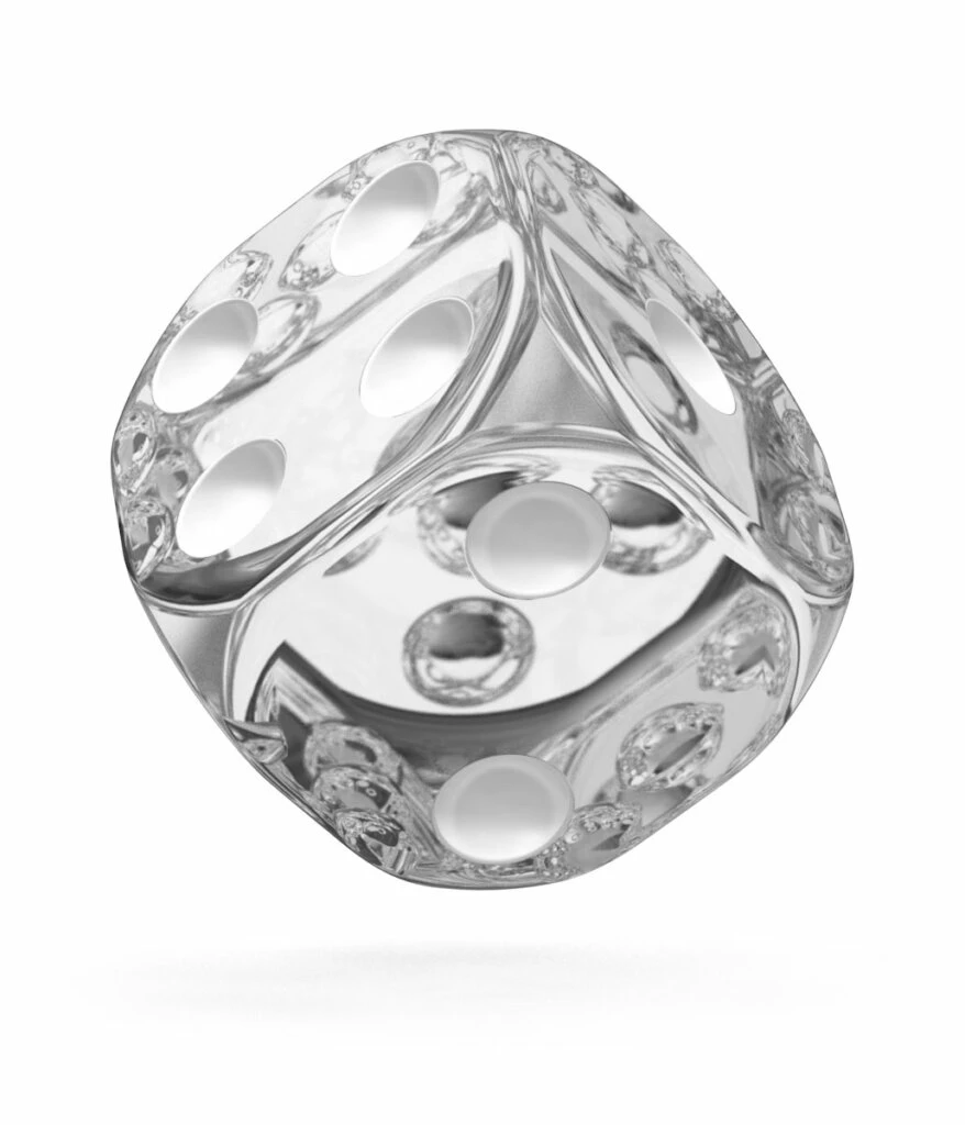 Oakie Doakie Dice - 16mm Translucent D6 Set (12 Pieces) - Transparent 2 Oakie Doakie Dice - 16mm Translucent D6 Set (12 Pieces) - Transparent – Image 2