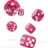 Oakie Doakie Dice – Speckled Rose D6 16mm (Set of 12)