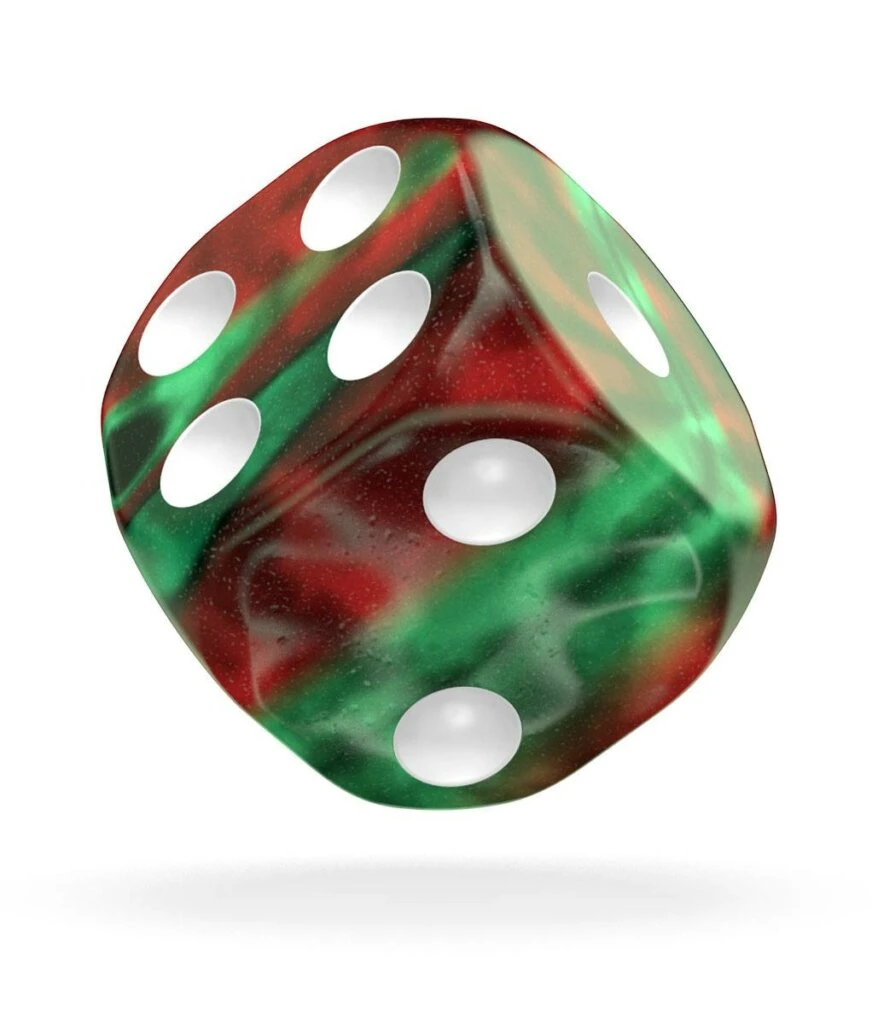 Oakie Doakie Gemidice D6 16mm Dice Set - Bloody Jungle (12-Piece) 2 Oakie Doakie Gemidice D6 16mm Dice Set - Bloody Jungle (12-Piece) – Image 2