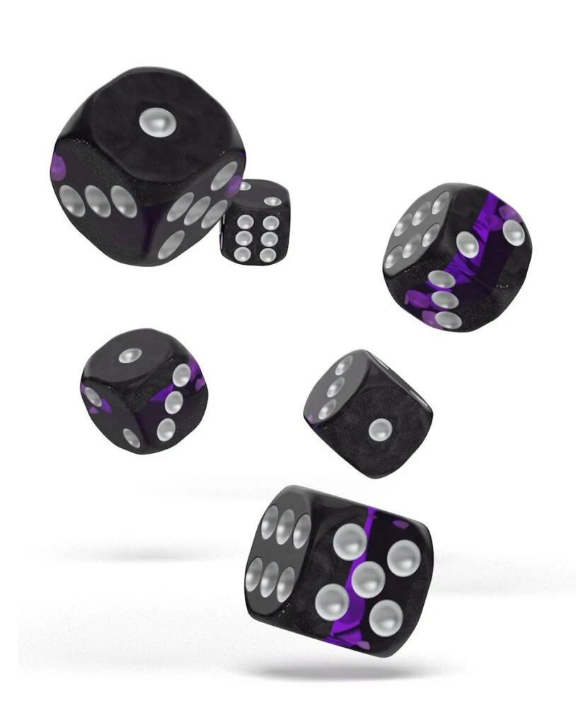 Oakie Doakie – Dés D6 16mm – Enclave – Amethyst (12) 1 Oakie Doakie – Dés D6 16mm – Enclave – Amethyst (12)