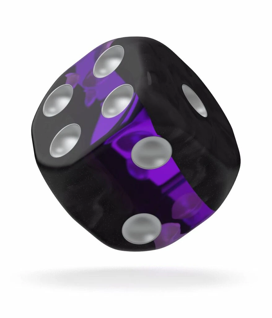 Oakie Doakie – Dés D6 16mm – Enclave – Amethyst (12) 2 Oakie Doakie – Dés D6 16mm – Enclave – Amethyst (12) – Image 2