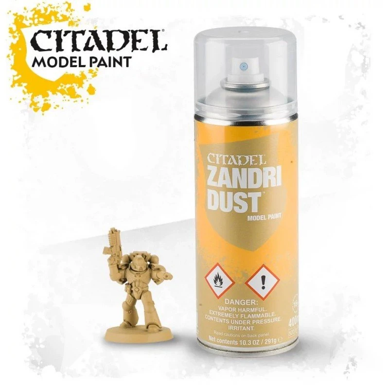 Games Workshop Citadel Spray Paint – Zandri Dust (400ml) 1 Games Workshop Citadel Spray Paint – Zandri Dust (400ml)