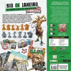 Zombicide – Rio Z Janeiro (extension) 5 Zombicide – Rio Z Janeiro (extension) -Les Des masKes zombicide campagne rio z janeiro boite de jeu dos