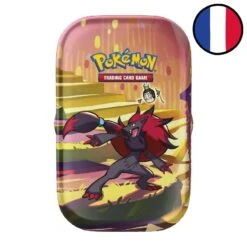 ASMODEE Pokémon EV065 : Fable Nébuleuse – Mini Tin (Q3 24) 9 ASMODEE Pokémon EV065 : Fable Nébuleuse – Mini Tin (Q3 24) -Les Des masKes zoroark mini tin hyporoi ex fable nebuleuse pokemon fr